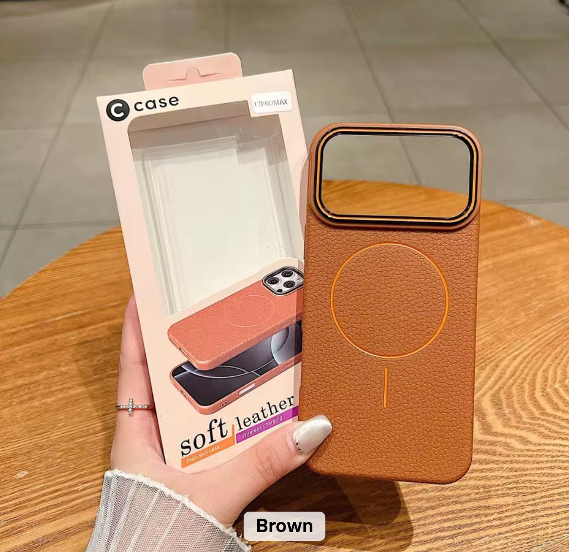Soft leather case