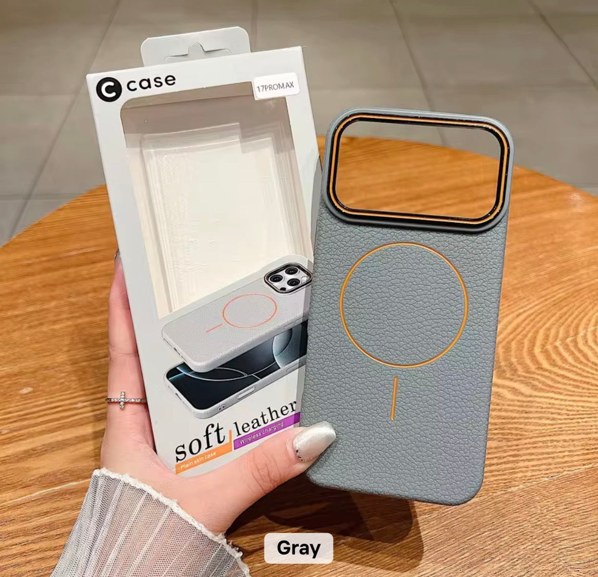 Soft leather case