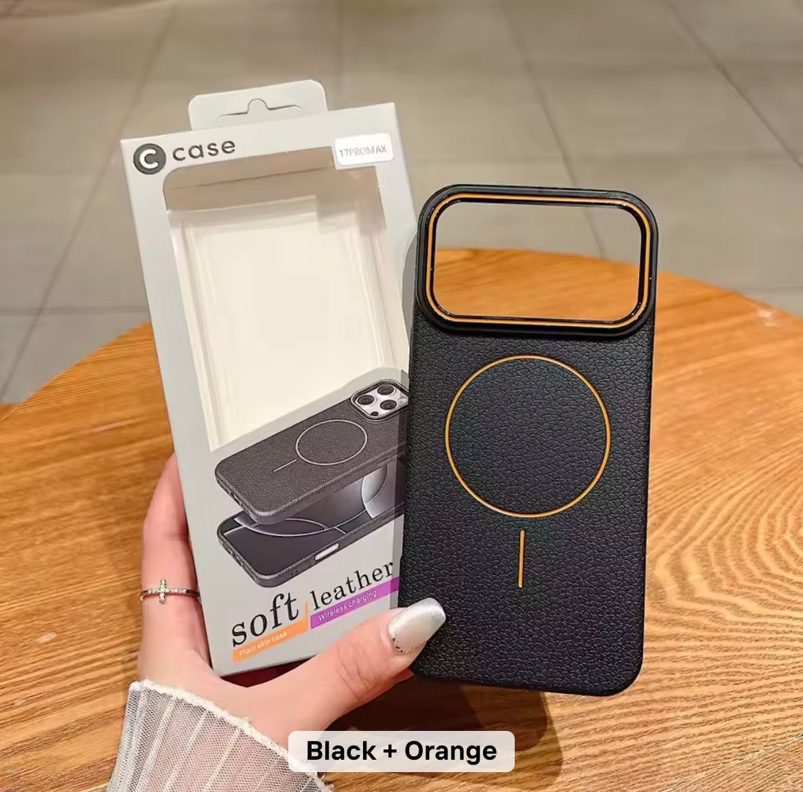 Soft leather case